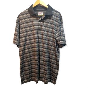 Grand‎ slam performance air flow men’s polo golf shirt size large